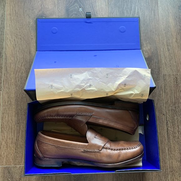 Allen Edmonds Cavanaugh Penny Loafer in Coffee - Picture 3 of 10